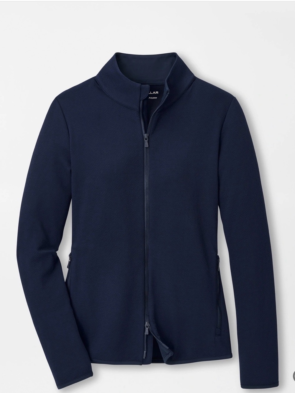 NWT Peter Millar Navy Zip Sweater SMALL NAVY
